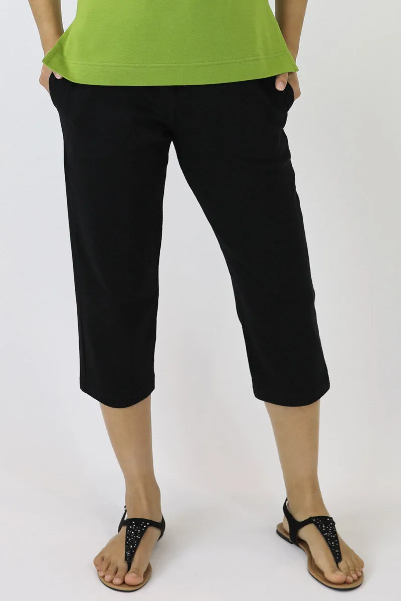 7/8 Length Cotton-Blend Women's Pants CK-07