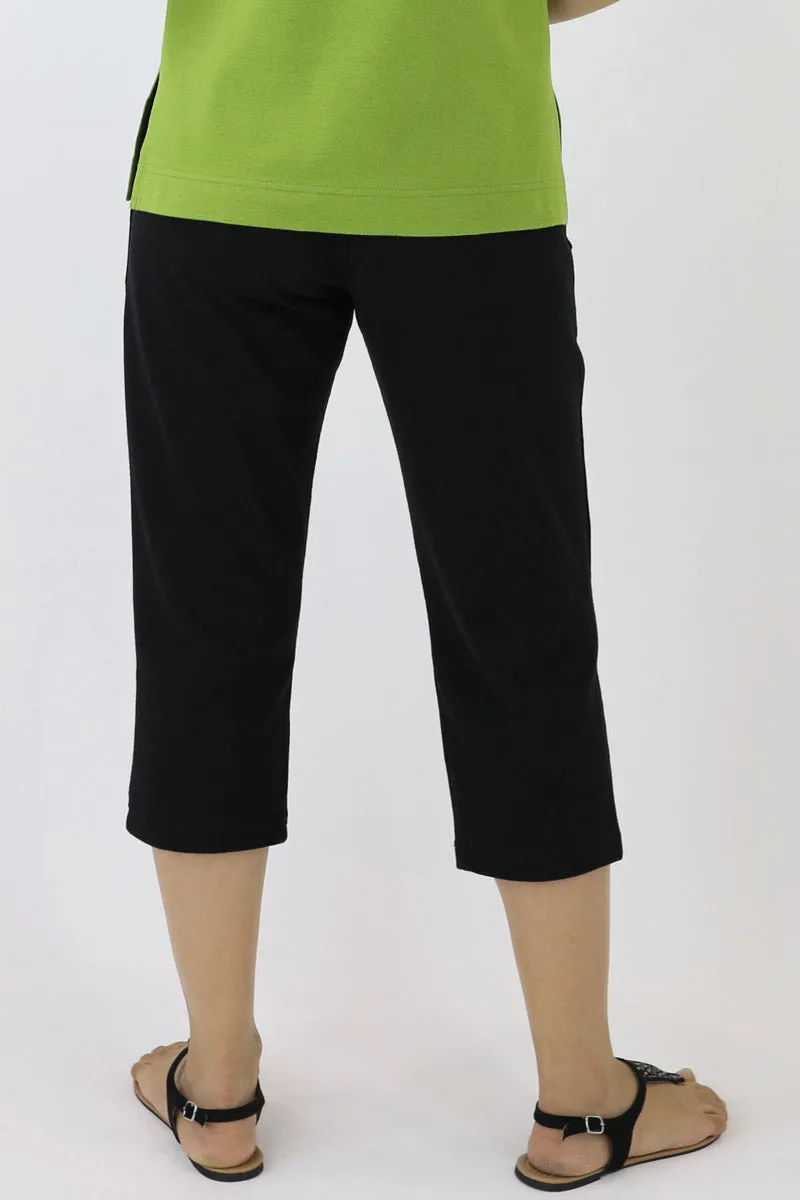 7/8 Length Cotton-Blend Women's Pants CK-07