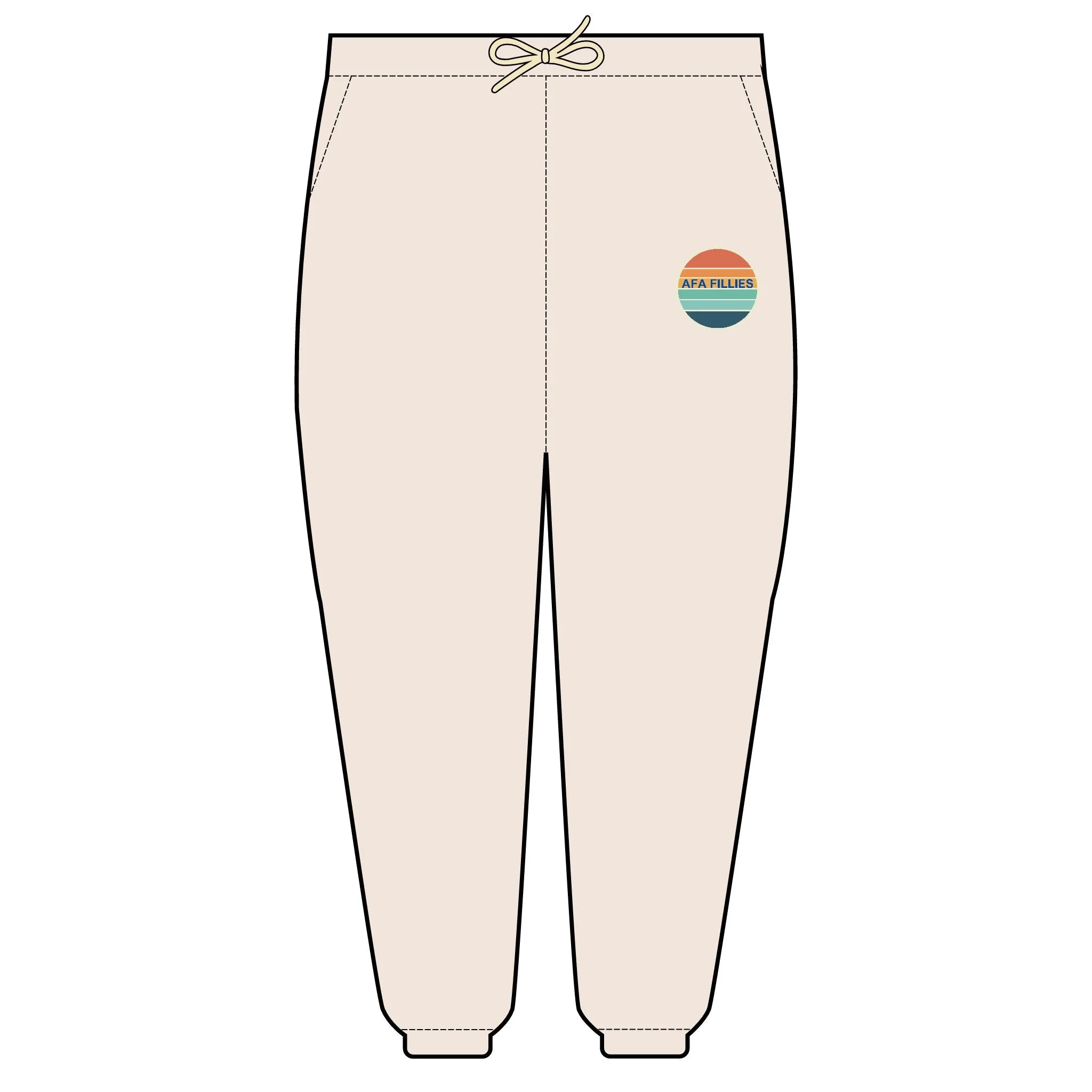 AFA Aviator Design Lightweight Fleece Sweatpants
