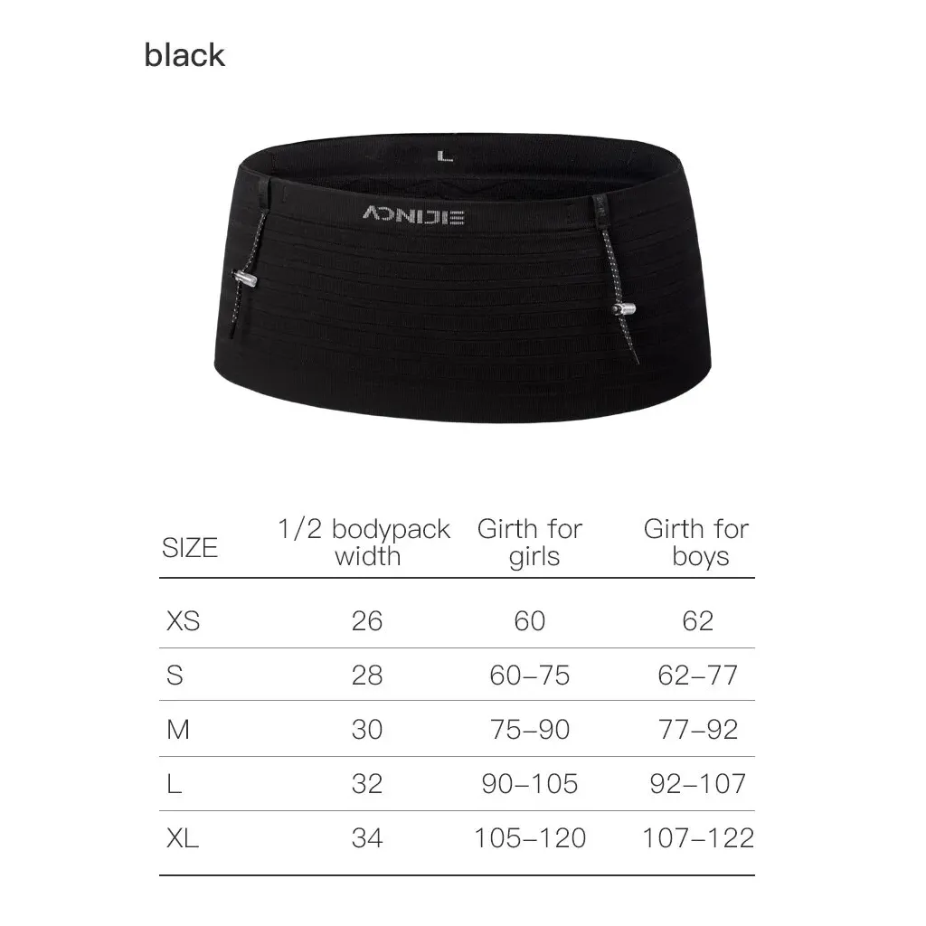 Aonijie Waist Bag/Fanny Pack Polyester (W8116)