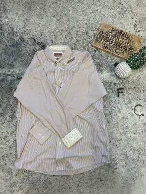 Ariat MNS Wrinkle Free Graysen Classic Fit Shirt GOLD