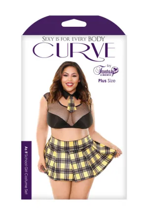 As if   Costume Set - Black/ Yellow -  1x2x