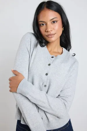 Autograph Cashmere Blend Cardigan Grey/Marle