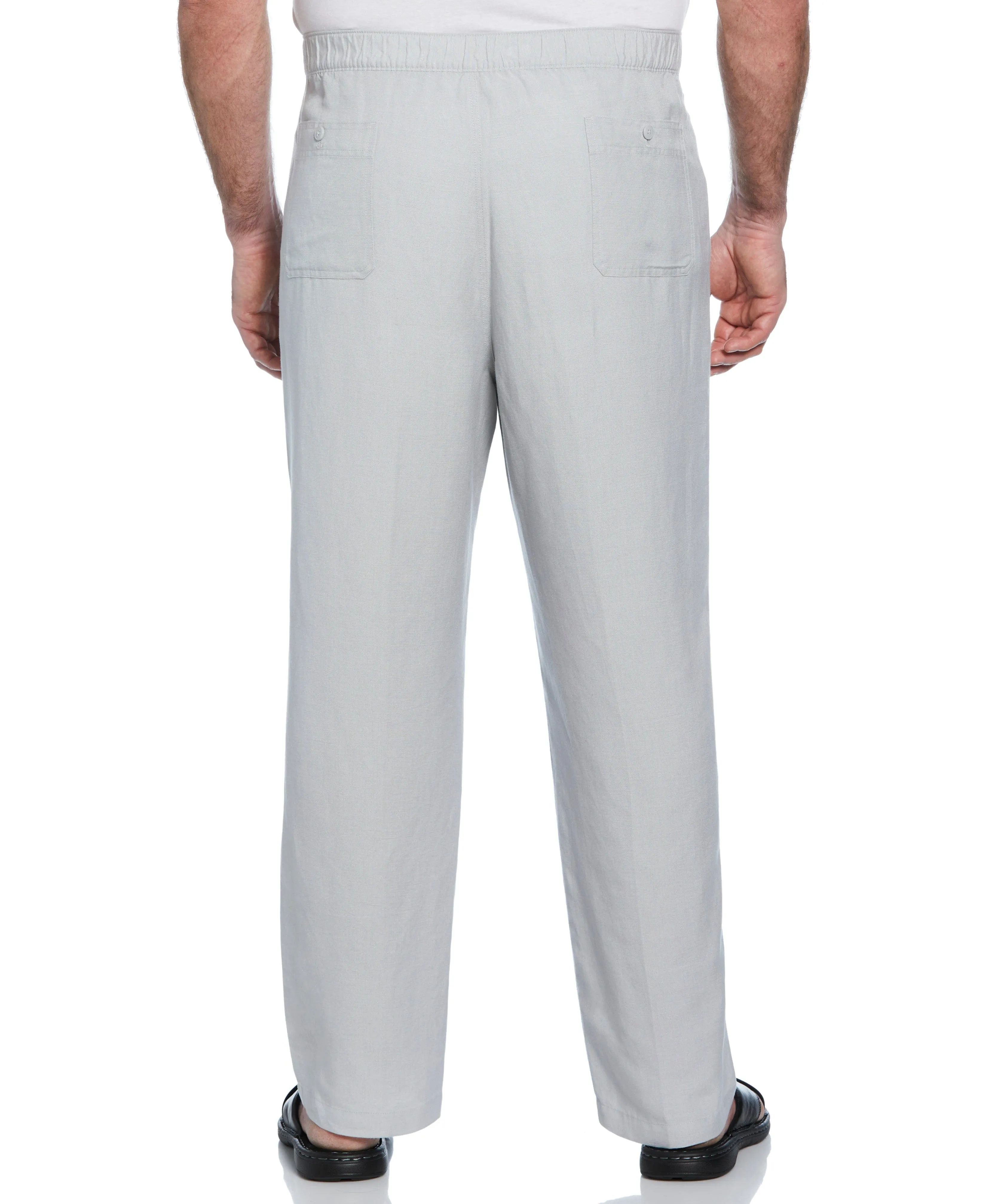 Big And Tall Linen Blend Core Drawstring Pant