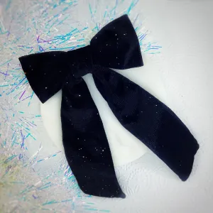 Black Velvet Bow