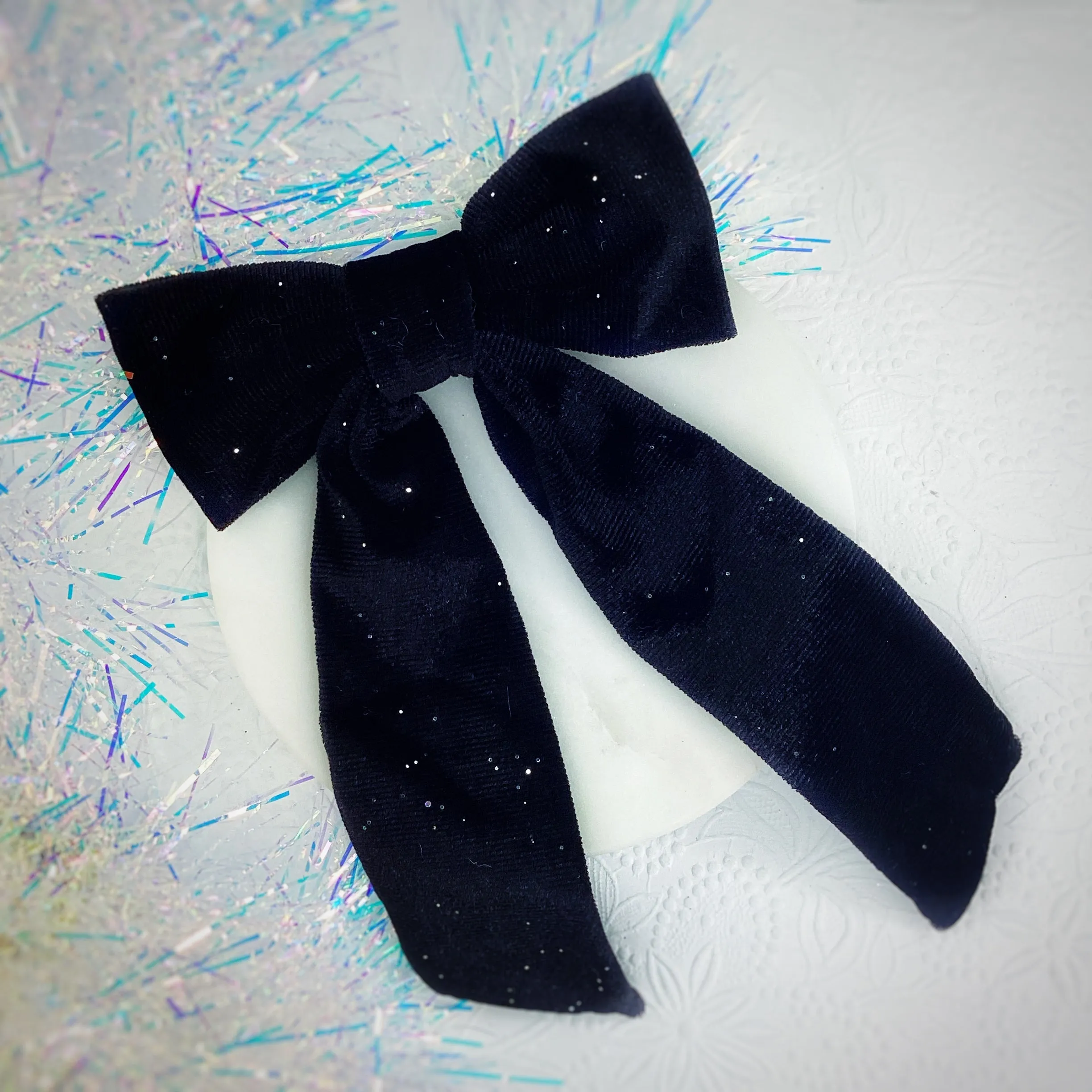 Black Velvet Bow