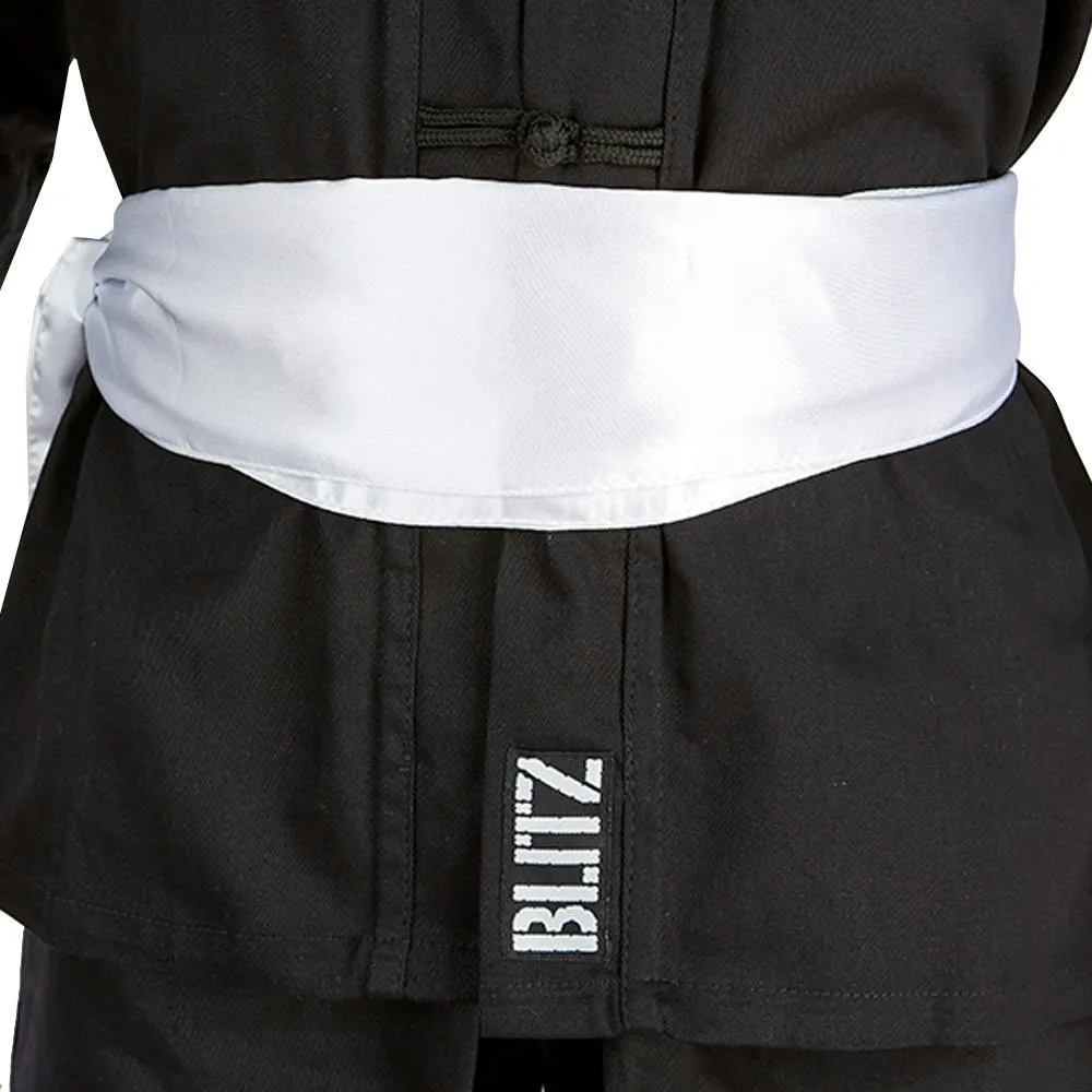 Blitz Kids Kung Fu Suit - Black