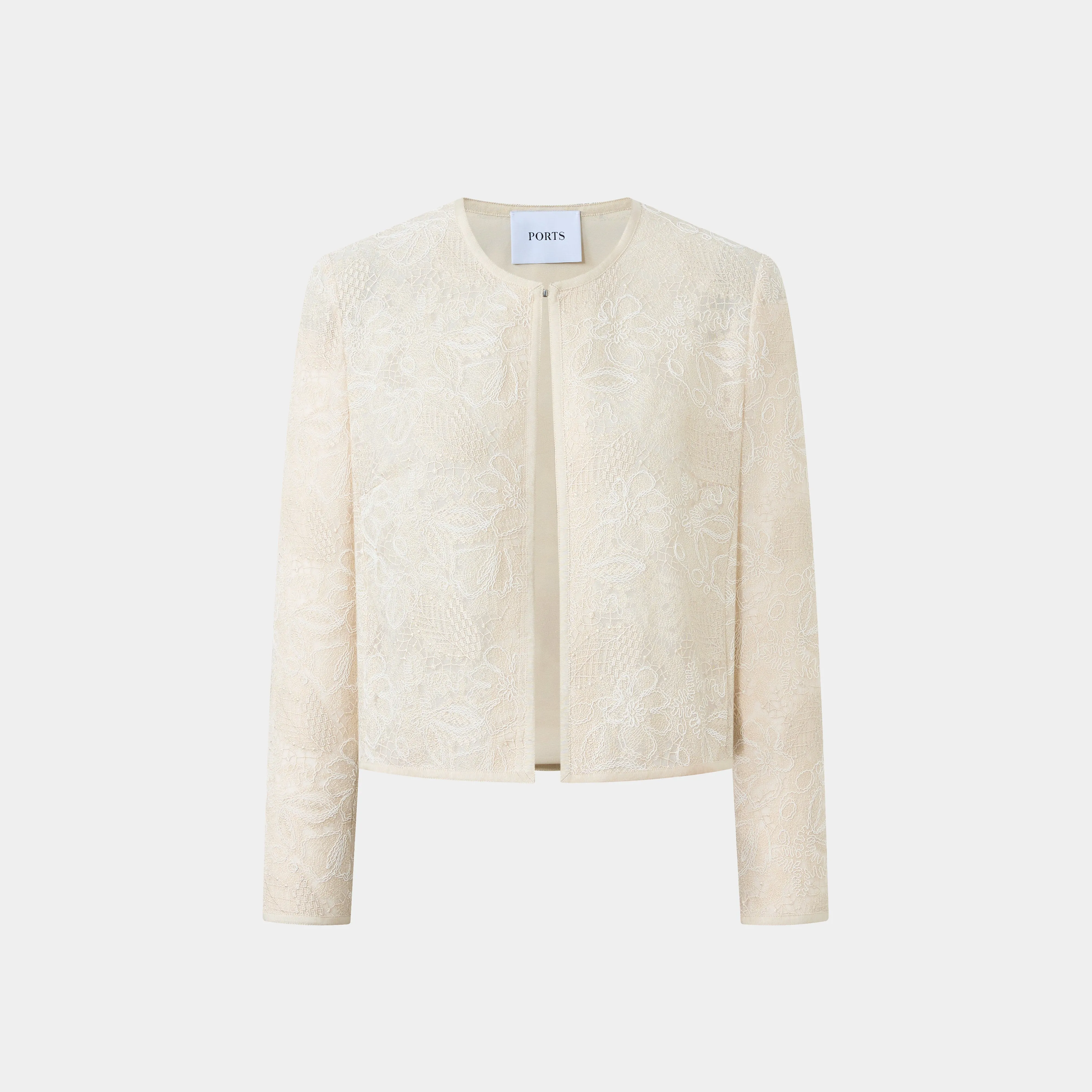 BLOSSOM CHIC CREAM JACKET