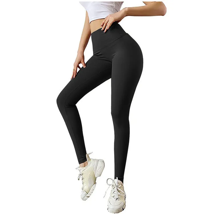 Bow 3 Pack Women's Gradient Butterfly High-Waist Butt-Lifting Leggings | Seamless Yoga Pants | Scrunch Elastic Tights