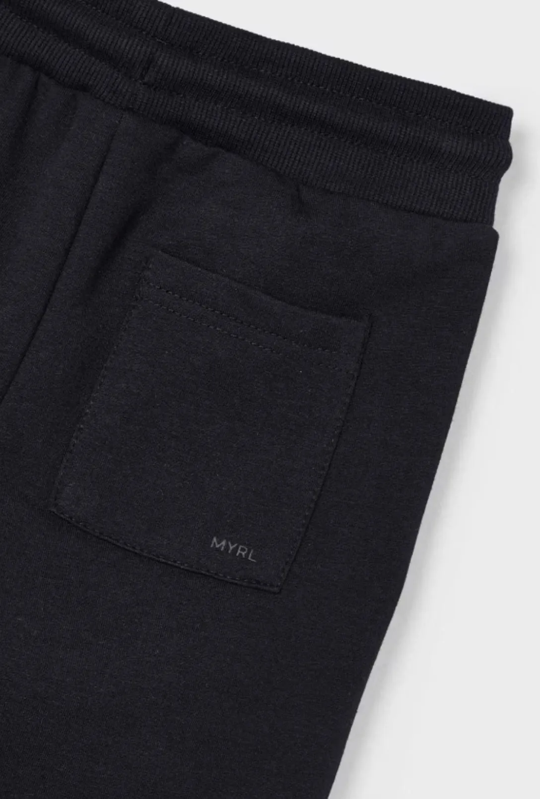 Boys Black Joggers