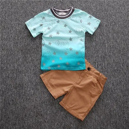 boys clothes set kids loose-fitting cotton plaid shirt  pants  belt 3 pcs minion kids clothing set