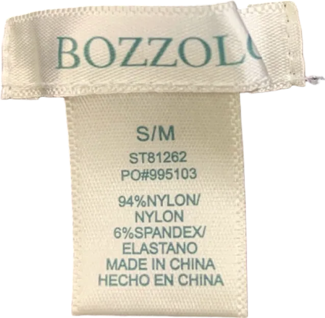 Bozzolo Black Cropped Tank Top S/M