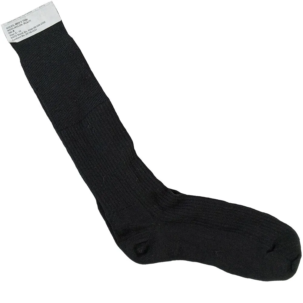 British Medium/Light Weight Socks - Black