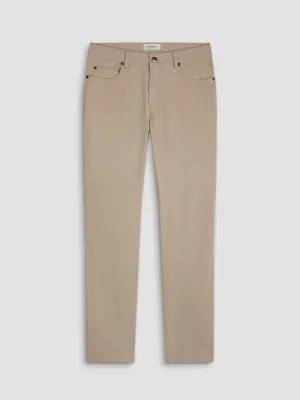 Bugatchi Preston Five Pocket Pant - Sand