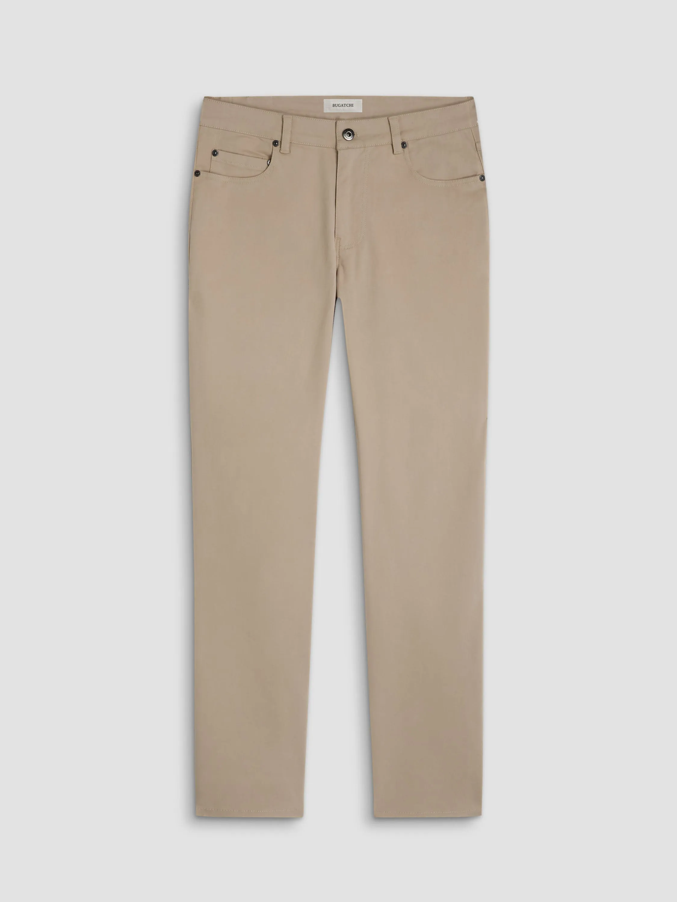 Bugatchi Preston Five Pocket Pant - Sand