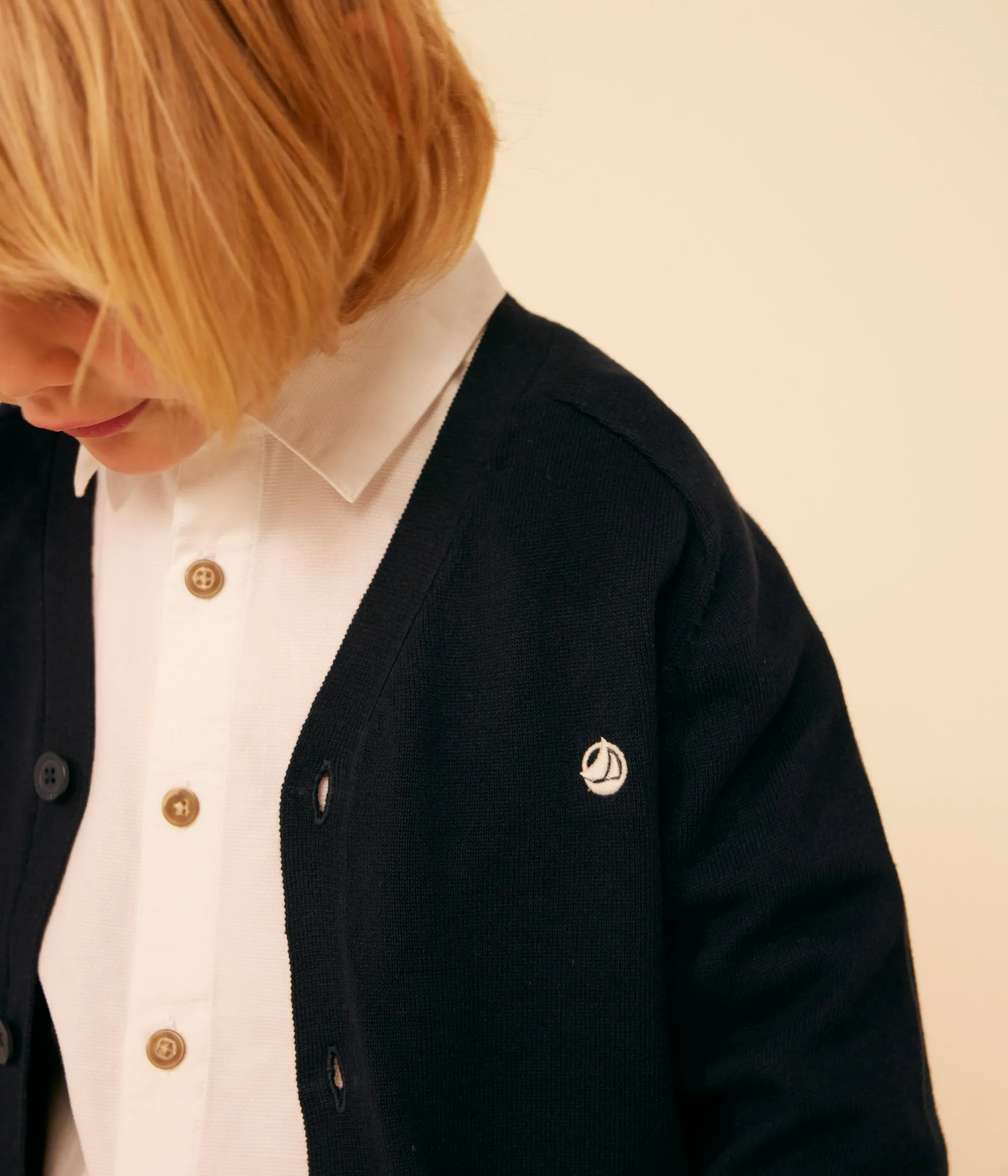 Cardigan in cotone bambino