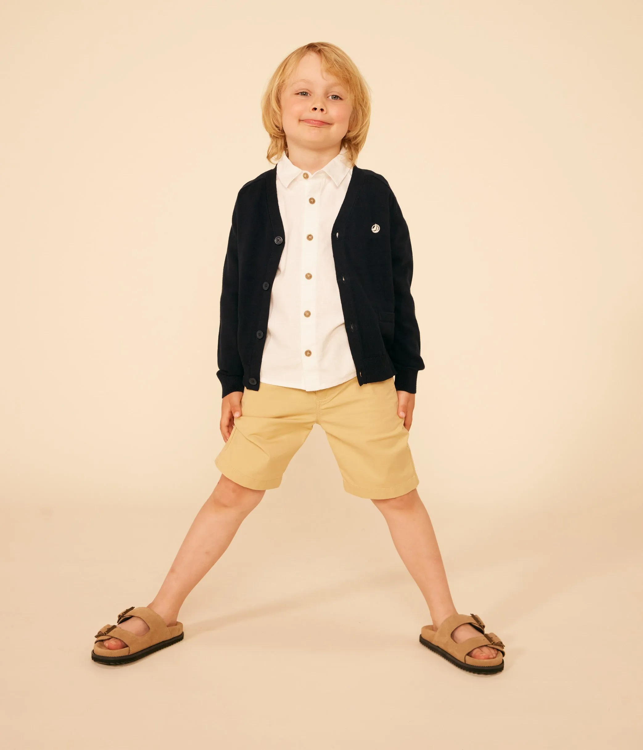 Cardigan in cotone bambino