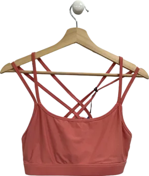 Carvico Pink Strappy Sports Bra UK L