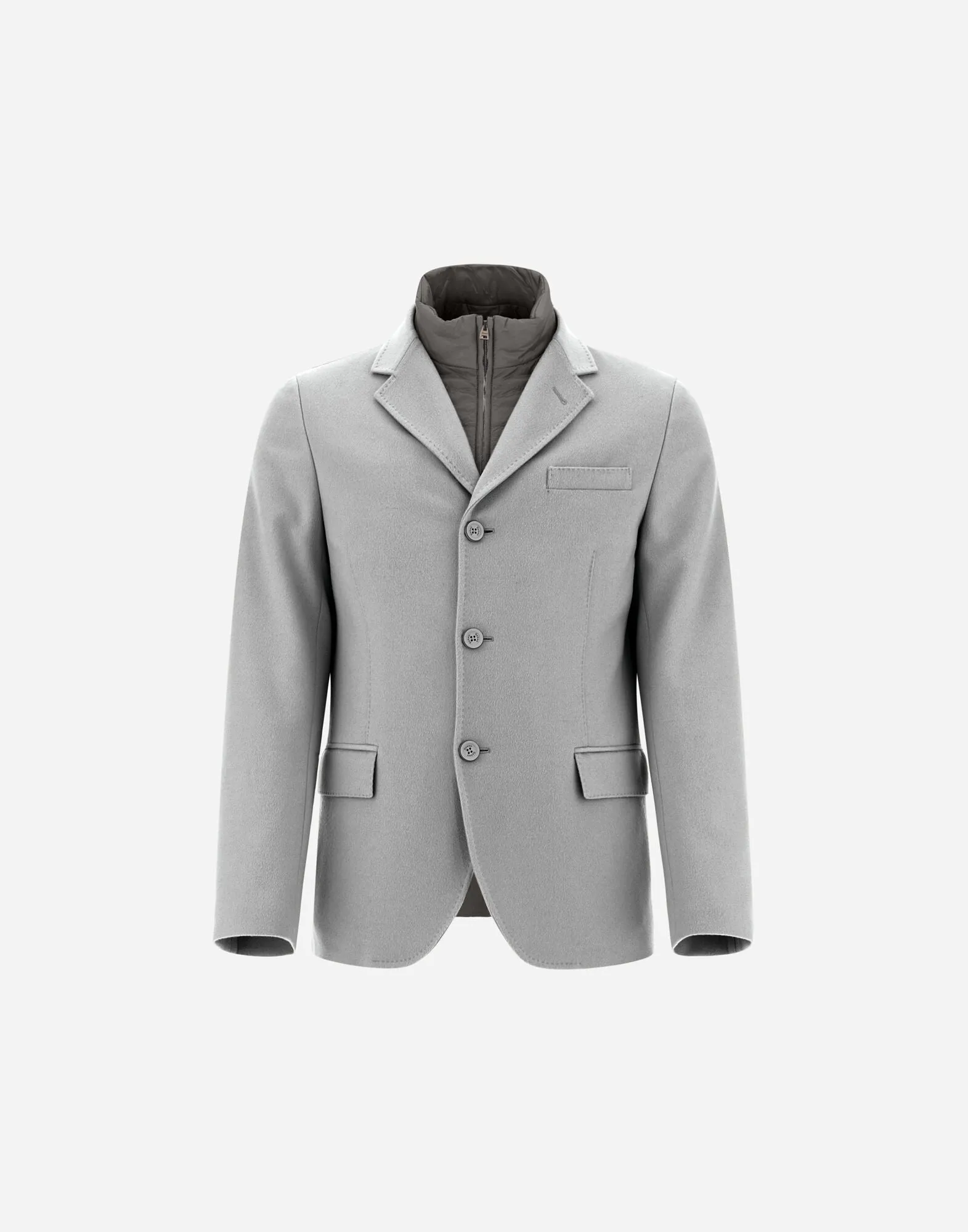 Cashmere & Nylon Ultralight Blazer M