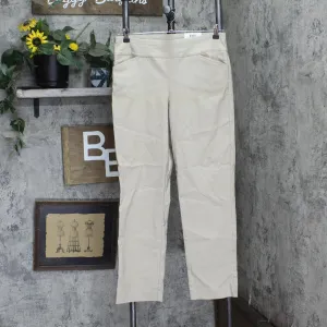 Charter Club Women's Cambridge Straight Leg Pants Sedona Dust Brown 12