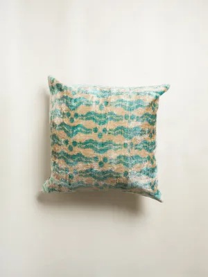 Classic Aquamarine Square Pillow Cover