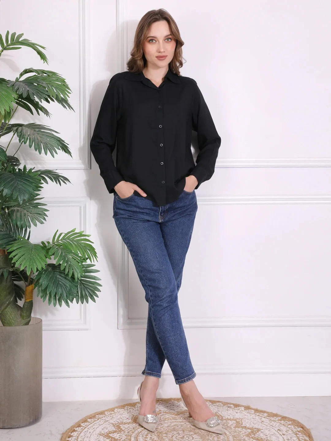 Classic Black Grace Shirt
