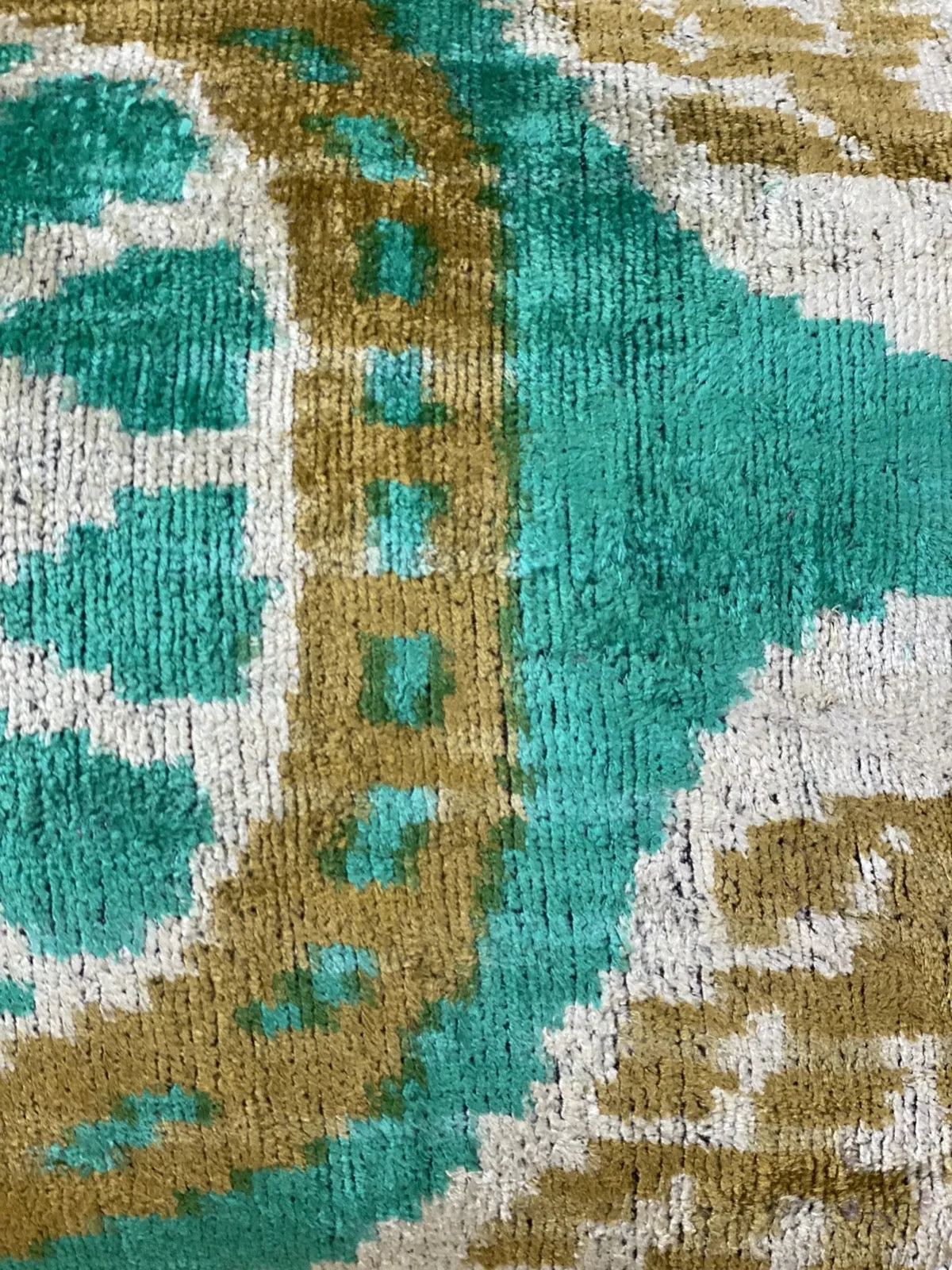Classic Celadon Medallion Lumbar Pillow Cover