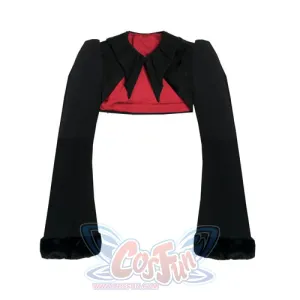 Classic Gothic Woolen Bat Collar Dark Style Coat