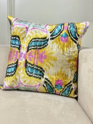 Classic Jewel Square Pillow Cover