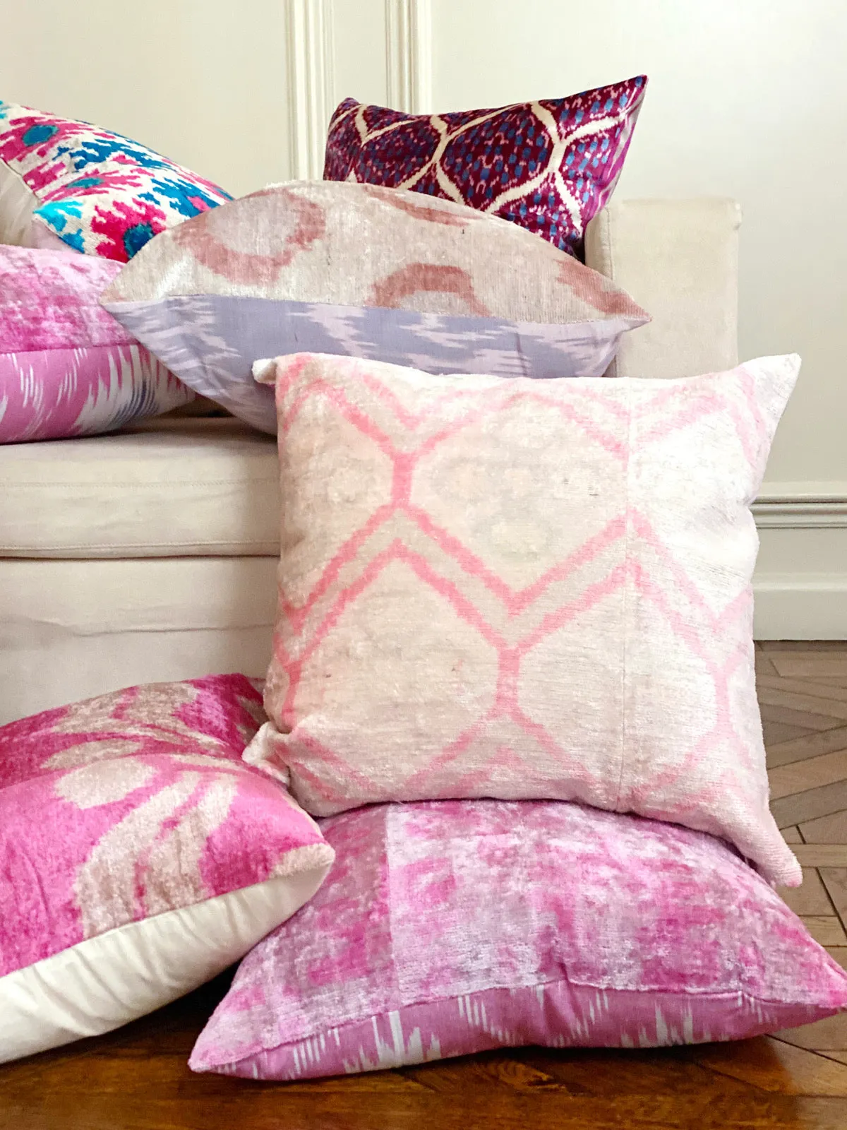Classic Jewel Square Pillow Cover