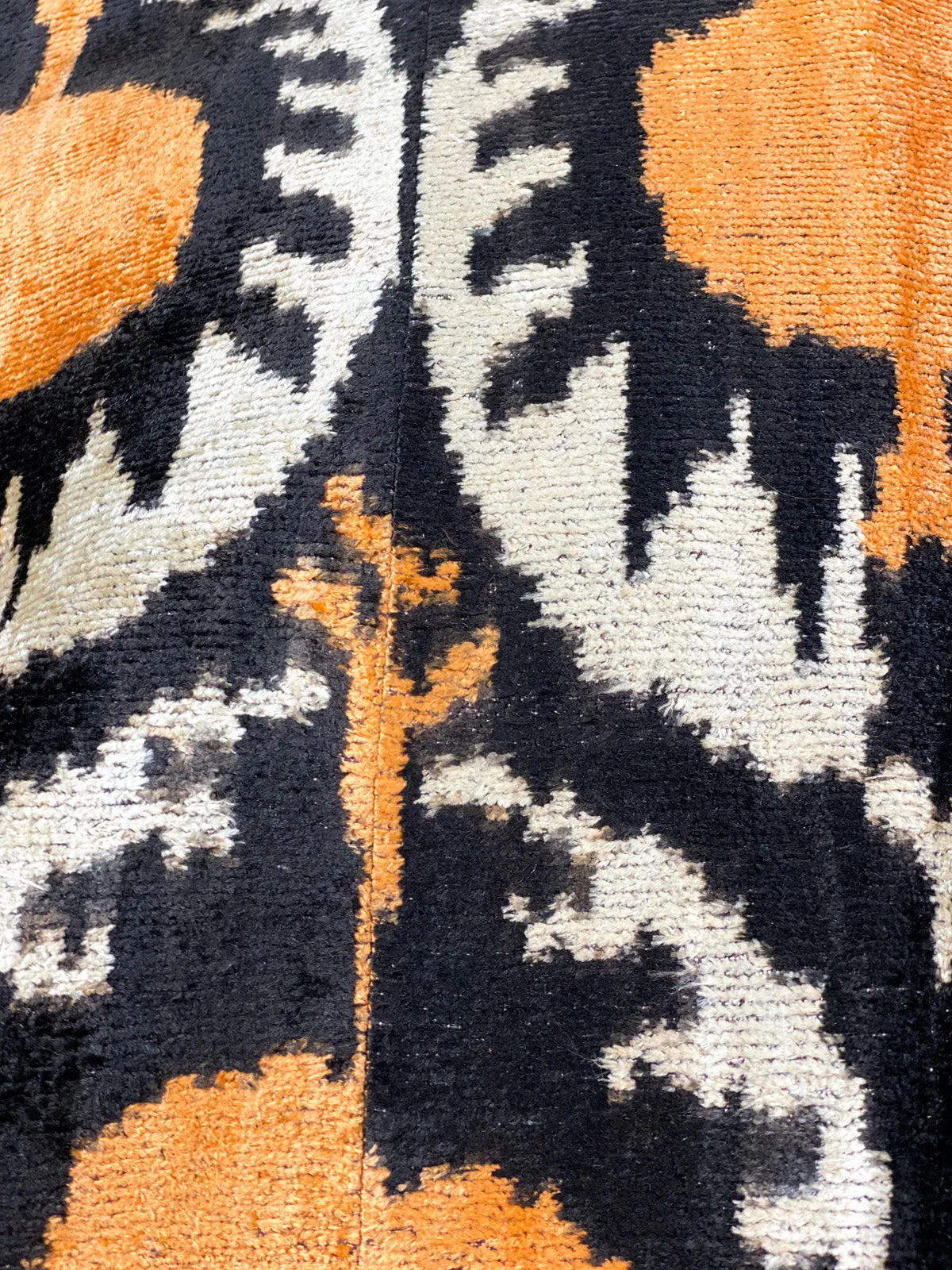 Classic Midnight Flame Square Pillow Cover