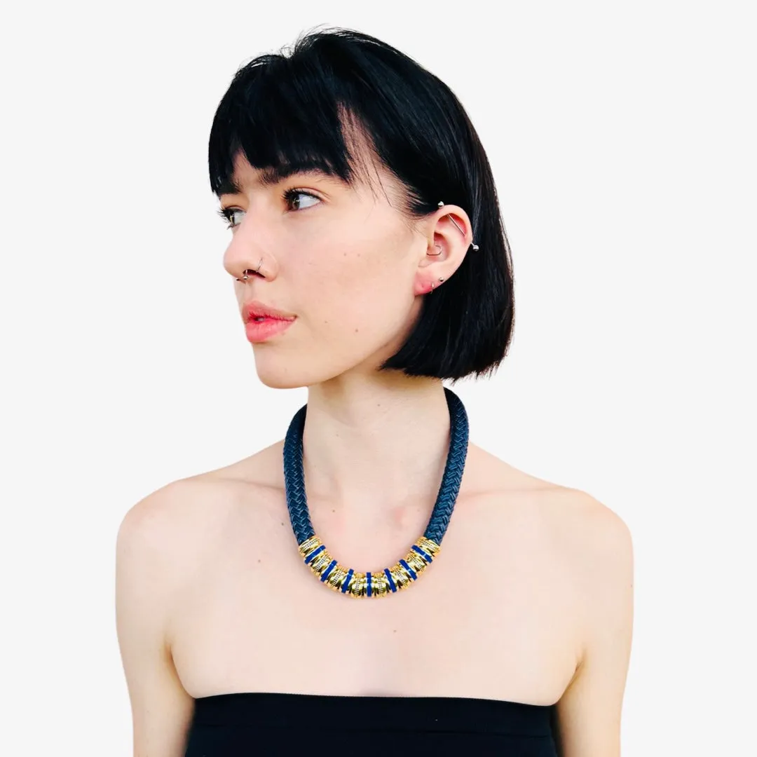 Classic Navy Necklace