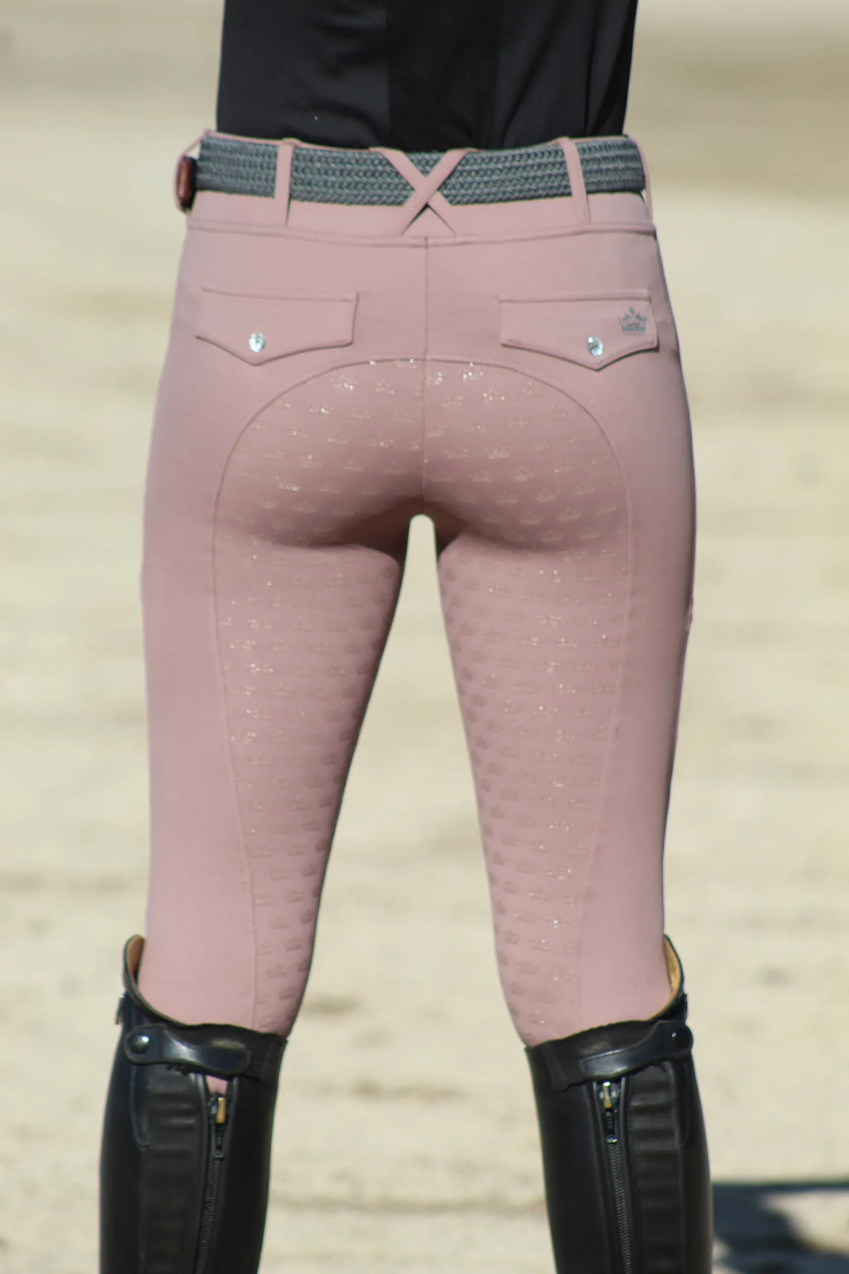 Classic Riding Tight - Dusty Rose