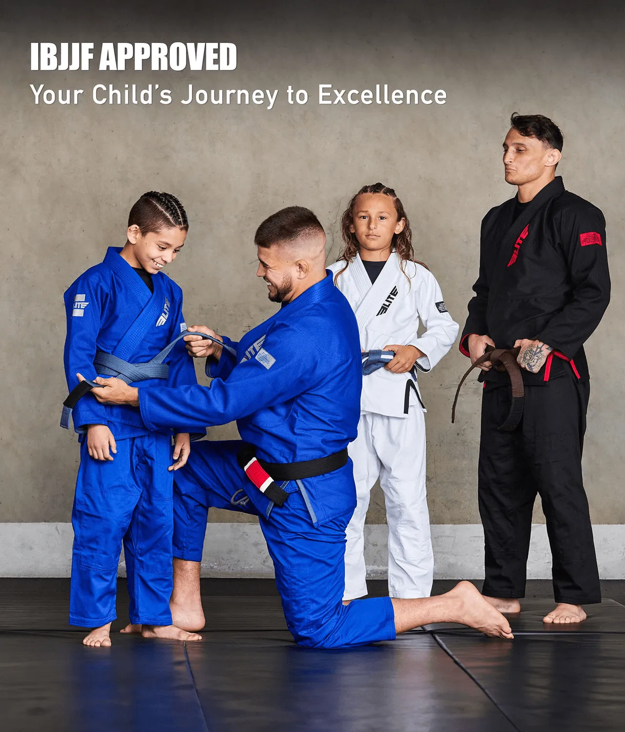 Core Blue Brazilian Jiu Jitsu Kids BJJ Gi