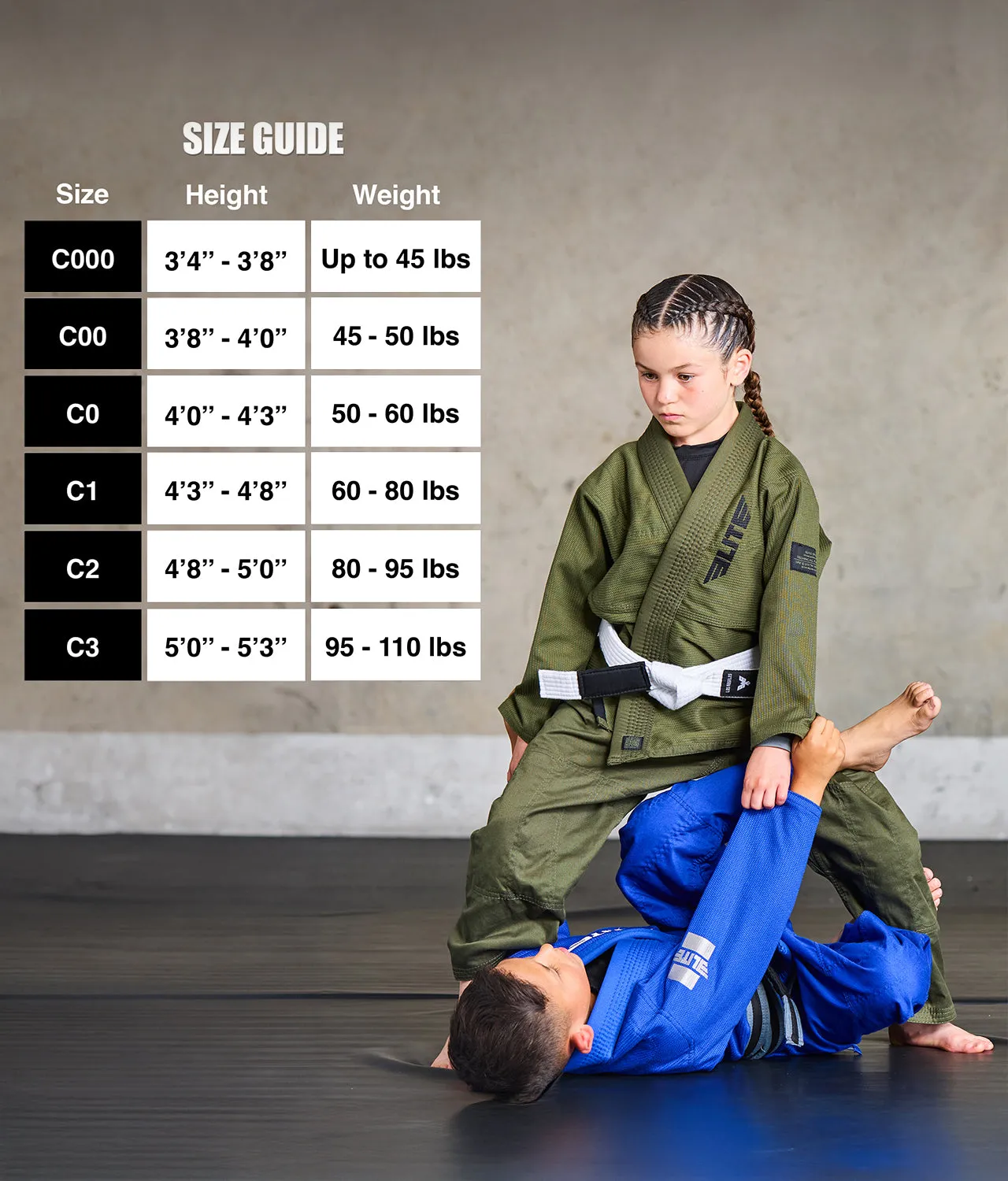 Core Blue Brazilian Jiu Jitsu Kids BJJ Gi