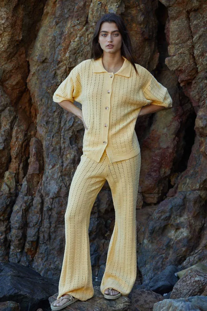 Daisy Crochet Pants