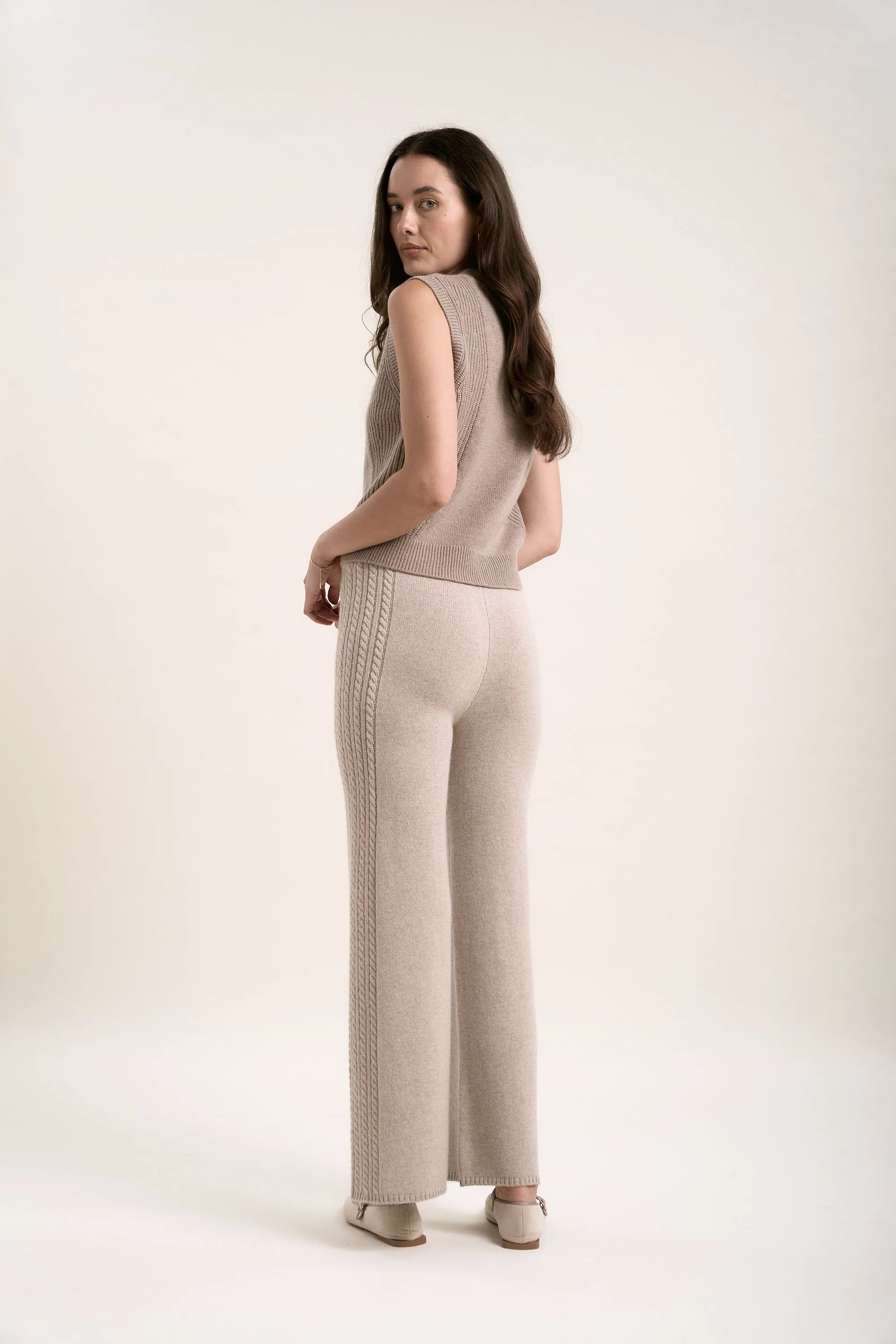 Elementary Cashmere Blend Knitted Jogger
