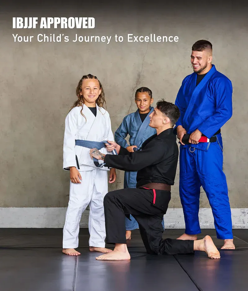 Essential White Brazilian Jiu Jitsu Kids BJJ Gi