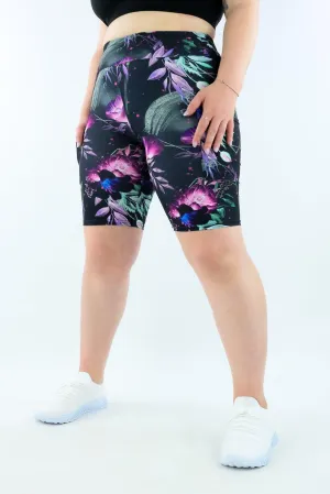 Evanescent Flower - Casual - Long Shorts - Pockets