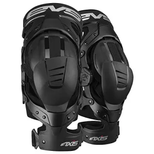 EVS Sports Unisex-Adult Axis Sport Knee Brace - Pair (Black)
