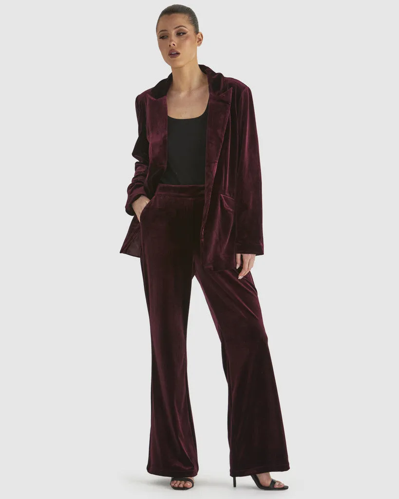 Fate   Becker | Mustang Sally Velvet Pant