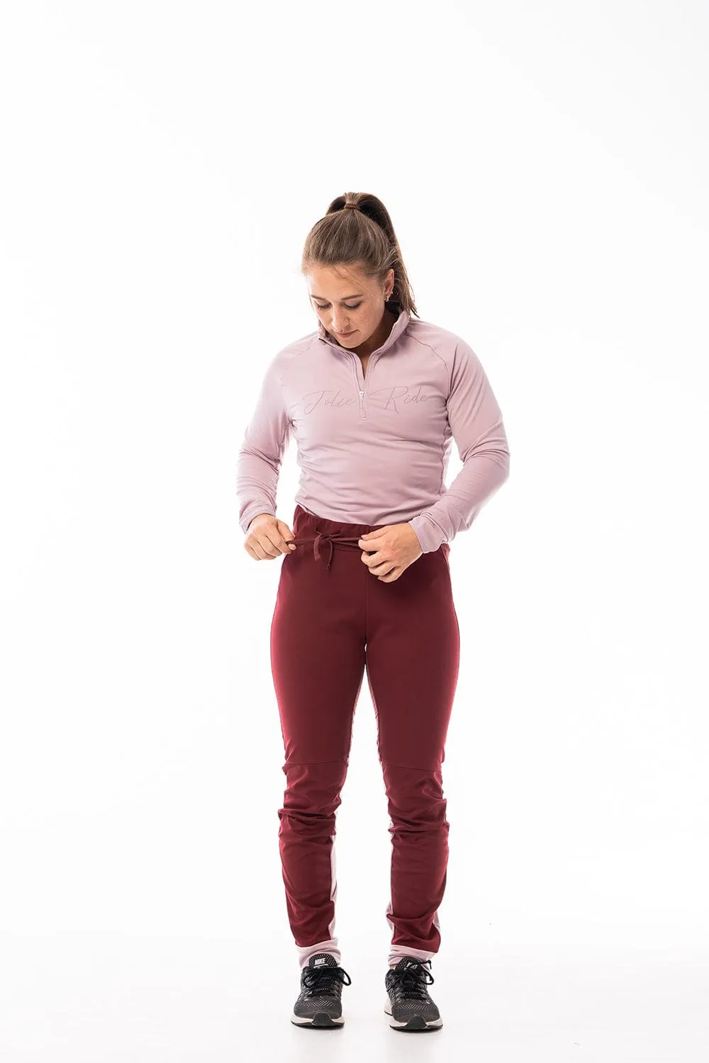 (FINAL SALE) - softshell pants for women - windproof & water resistant