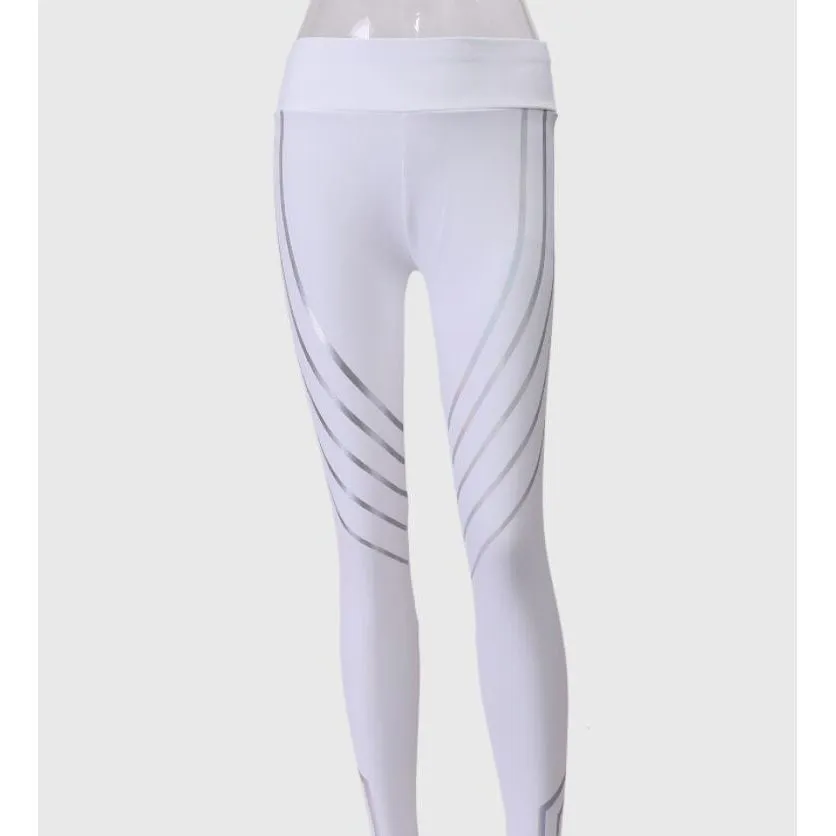 Fitness Yoga Pants Laser Printed Slimming Sports Leggings