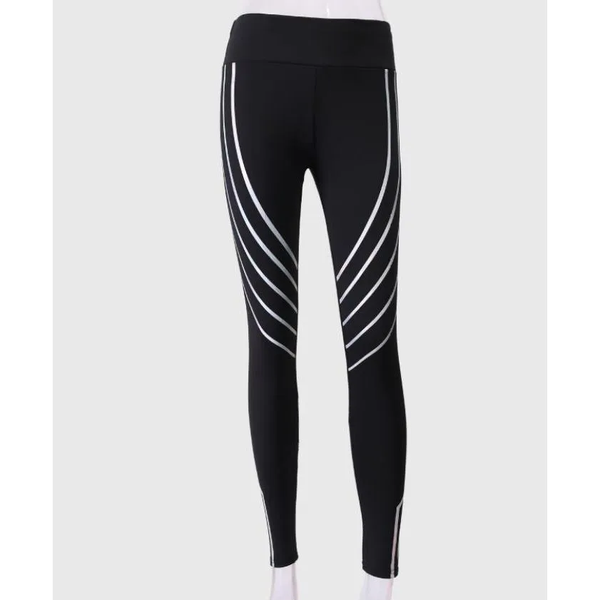 Fitness Yoga Pants Laser Printed Slimming Sports Leggings