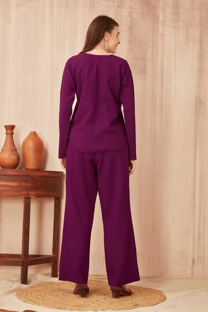 FRILLFIT Top Pant Co-ords Set