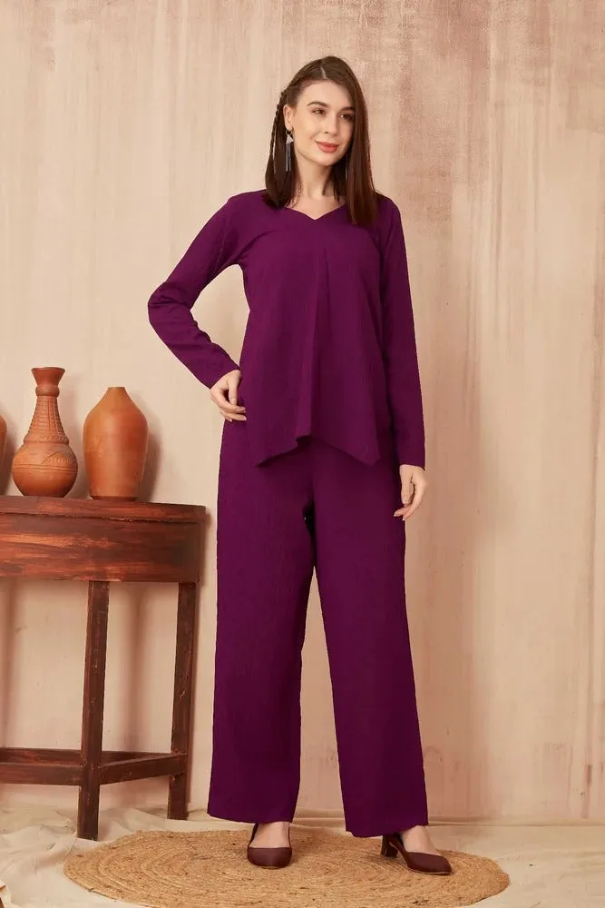 FRILLFIT Top Pant Co-ords Set