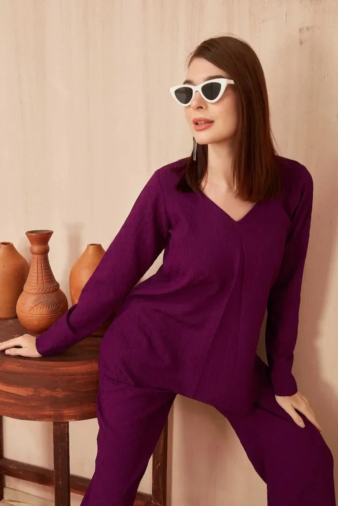 FRILLFIT Top Pant Co-ords Set
