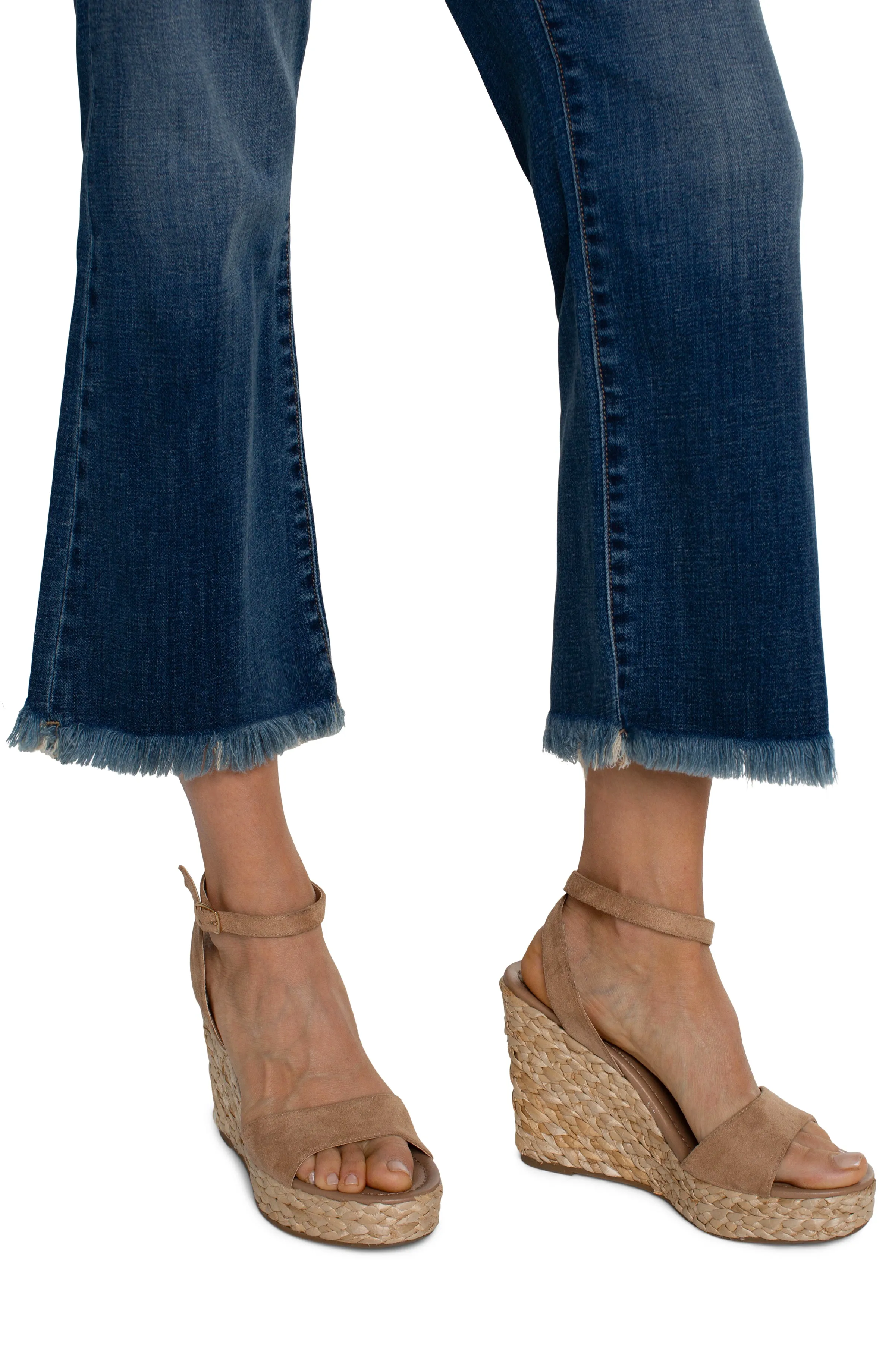Fringe Hem Hannah Crop Flare