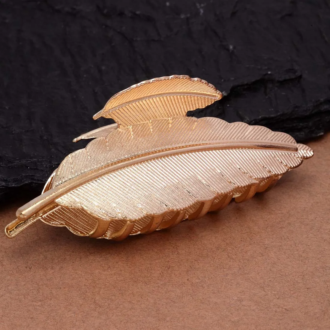 Gold Leaf Design Clutcher