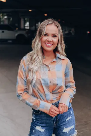 Gwen Plaid Crop Top